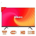 Hikers 32'' - Digital Frameless HD LED TV - HDMI - USB - Black