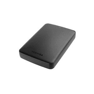 Toshiba Portable External Hard Disk Drive - 1TB Black