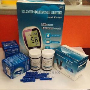 Glucometer With Lancet and Strips
