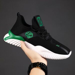 Mens Casual Running Sneakers - Black