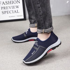 Fashion Men's Casual Sneaker Slip On Shoes Breathable