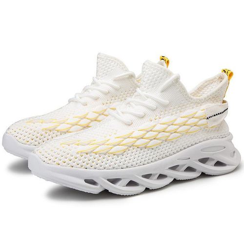 Breathable Casual Running Shoes - White