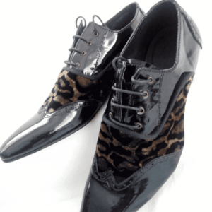 Black Mirror with Leopard Skin Combi