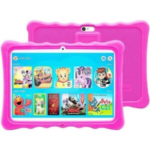 Bebe Kids 10.1-inch Tablet Bebe B-2020 Learning Tablet Dual Sim WiFi Free Pouch - Pink