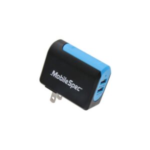 MOBILESPEC AC DUAL 2.4A & 2.4A USB CHARGER