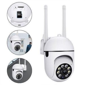 WiFi 1080P Security Camera,Rotation,LED,Motion