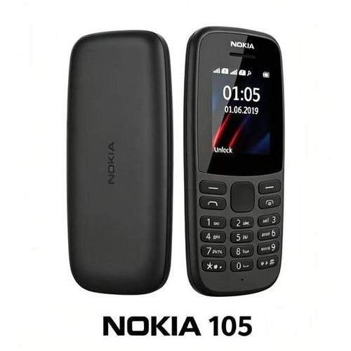 Shop Generic Nokia 105 Dual SIM Mobile Phone - Black Online