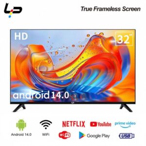 Shop LP Smart TV 32 , Android 14.0 , 1+8G, Frameless , HD