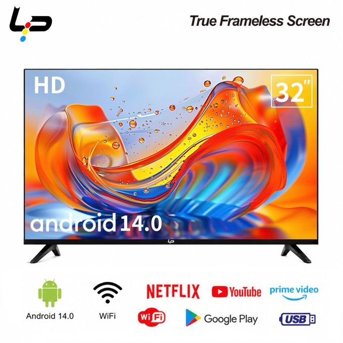 Shop LP Smart TV 32 , Android 14.0 , 1+8G, Frameless , HD